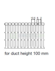 Canal cablu Hager HA7100080 100x80mm fără halogen PC-ABS gri 2