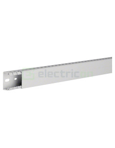 Canal cablu Hager HA725040 25x40mm fără halogen PC-ABS gri