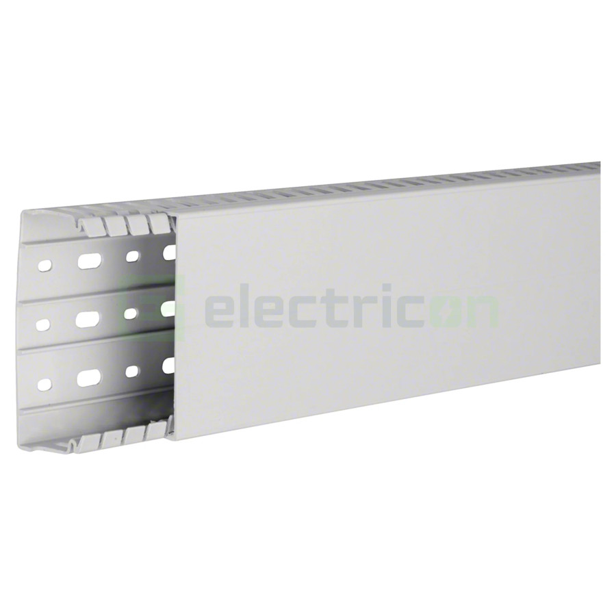 Canal cablu Hager HA740100 40x100mm fără halogen PC-ABS gri