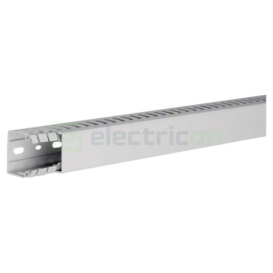 Canal cablu Hager HA740040 40x40mm fără halogen PC-ABS gri