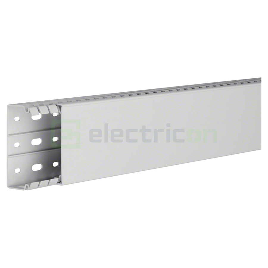 Canal cablu Hager HA740080 40x80mm fără halogen PC-ABS gri