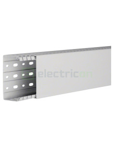Canal cablu Hager HA760100 60x100mm fără halogen PC-ABS gri