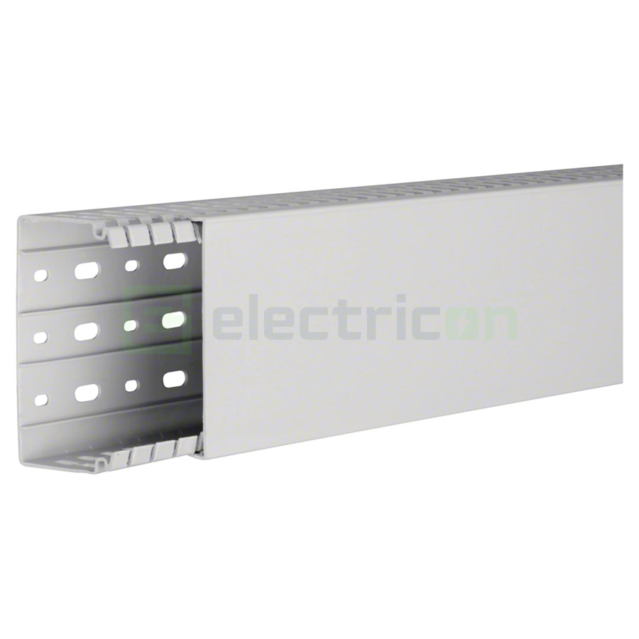 Canal cablu Hager HA760120 60x120mm fără halogen PC-ABS gri