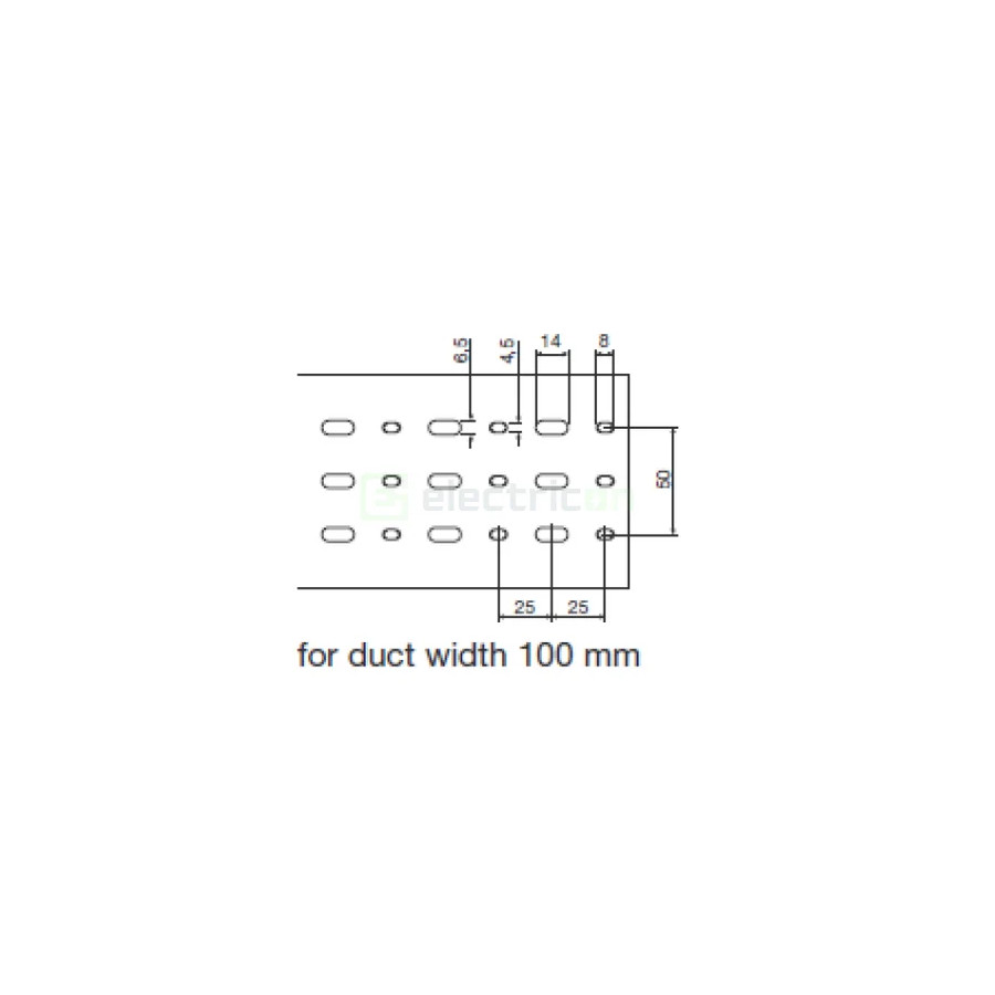 Canal cablu Hager HA760120 60x120mm fără halogen PC-ABS gri