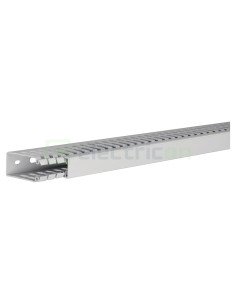 Canal cablu Hager HA760025 60x25mm fără halogen PC-ABS gri