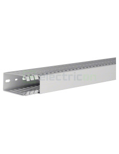Canal cablu Hager HA780040 80x40mm fără halogen PC-ABS gri