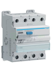 Diferențial Selectiv RCCB 4P 80A 300mA Tip S Hager CPA680D