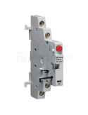 Contact auxiliar lateral de semnalizare a erorilor de protecțiilor motor, 3.5A 2ND 0.5M Hager, MZ527N
