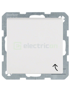 Priză Schuko Berker S.1 47241909 IP44 capac protecție copii alb mat