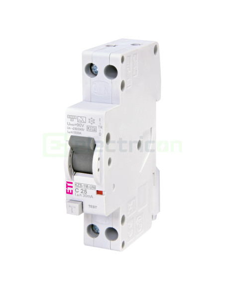 Siguranță diferențială RCBO ETI 002176036