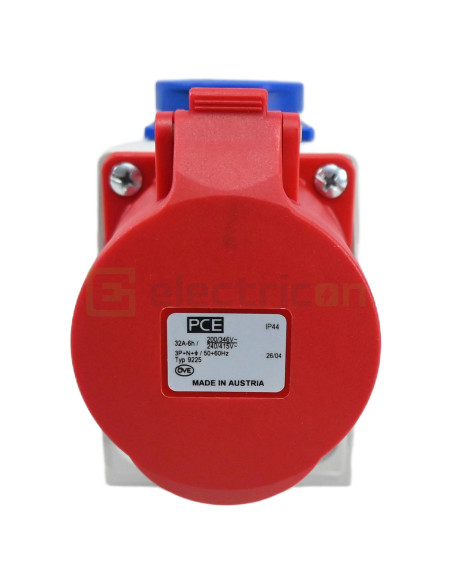 Priză Industrială Combinată 32A 400V CEE+Schuko Schrack