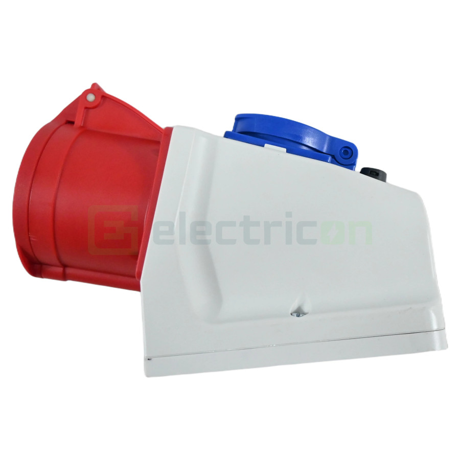 Priză Industrială Combinată 32A 400V CEE+Schuko Schrack