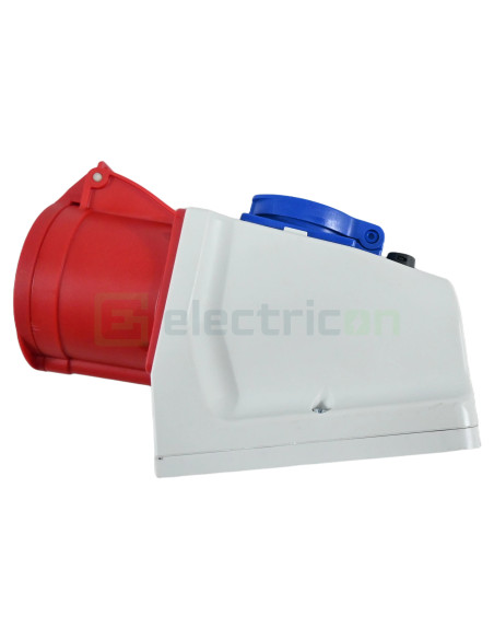 Priză Industrială Combinată 32A 400V CEE+Schuko Schrack