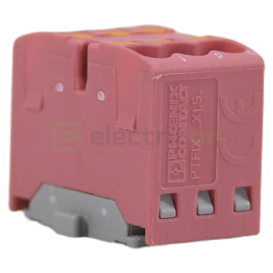 Bloc Distribuție PTFIX 6x1,5 Roz Phoenix Contact 3002787