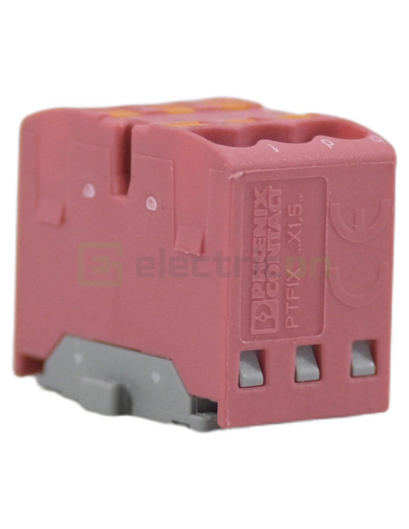 Bloc Distribuție PTFIX 6x1,5 Roz Phoenix Contact 3002787
