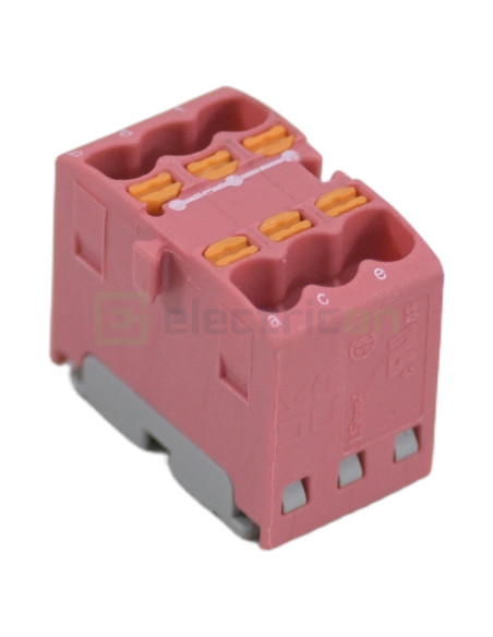 Bloc Distribuție PTFIX 6x1,5 Roz Phoenix Contact 3002787