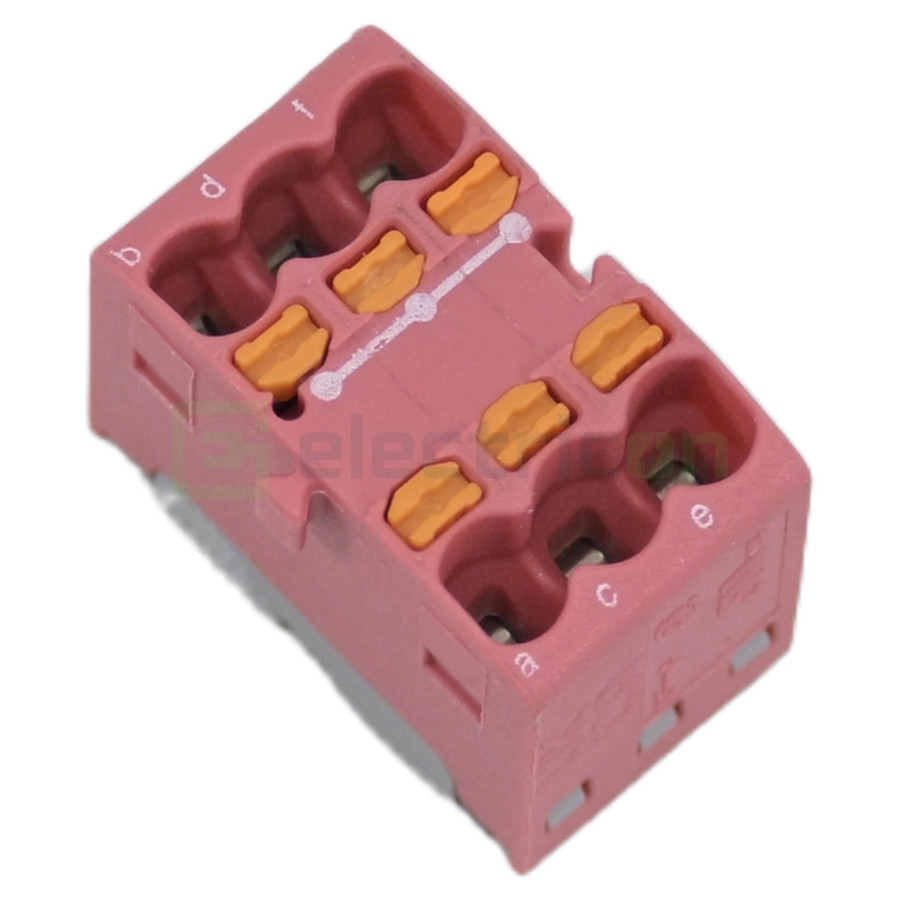 Bloc Distribuție PTFIX 6x1,5 Roz Phoenix Contact 3002787