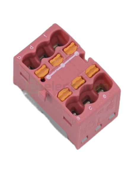 Bloc Distribuție PTFIX 6x1,5 Roz Phoenix Contact 3002787