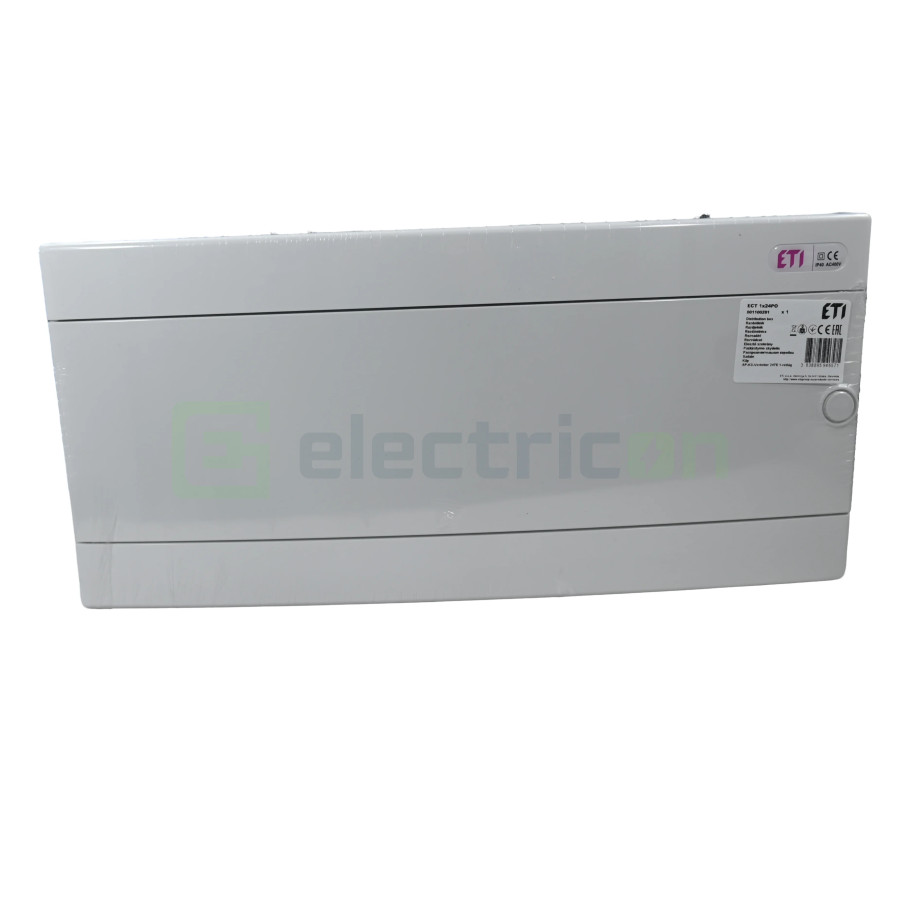 Tablou sigurante, 24 module, aplicat, IP40, ECT1x24PO, usa alba, ETI,001100281 - Electrion.co