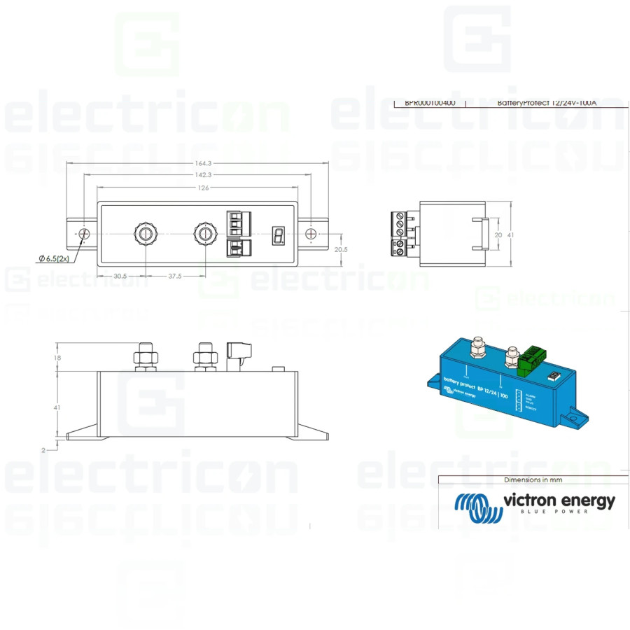 Protectie baterii solare Battery Protect 12 24V 100A