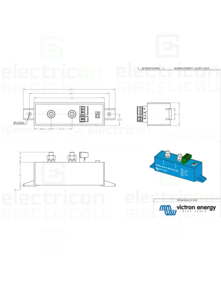 Protectie baterii solare Battery Protect 12 24V 100A