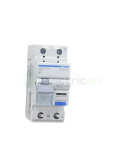 RCBO - Siguranță automată - Disjunctor cu protecție diferențială - tip A curba B 25A 30mA 6kA 1P+N 2M QC Hager ADS925D