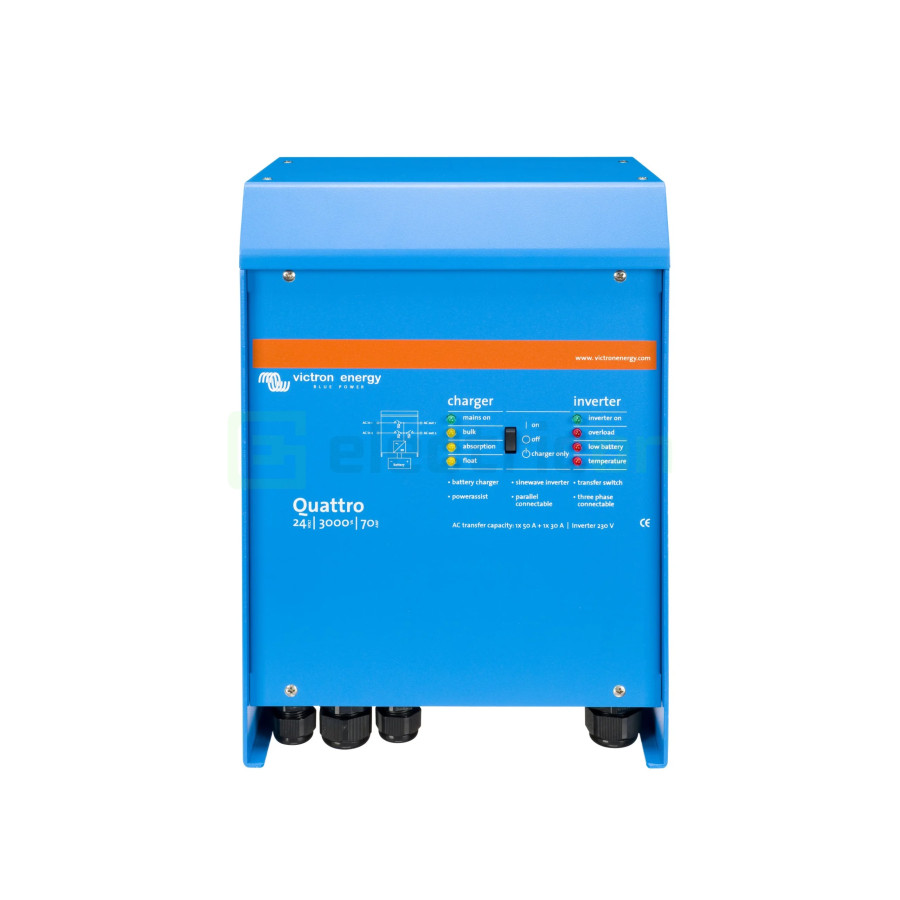 Invertor cu charger 24V 3000VA Quattro 24 3000 70-50 50