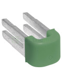 Jumper - șunt - verde/galben pentru terminale QuickConnect PE (împământare) - Hager KN99E