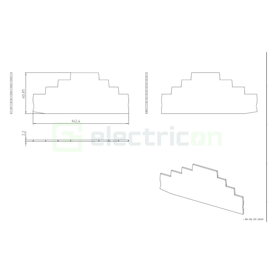 Element Terminal PT 2,5 Gri Phoenix Contact 1336340