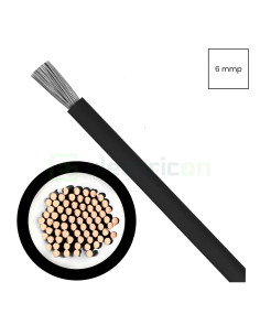 Cablu Solar Helukabel 6mm² Negru 1500V H1Z2Z2-K 713531