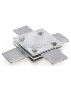 Clemă Cruce Platbandă 30x30mm Dietzel Univolt 006239