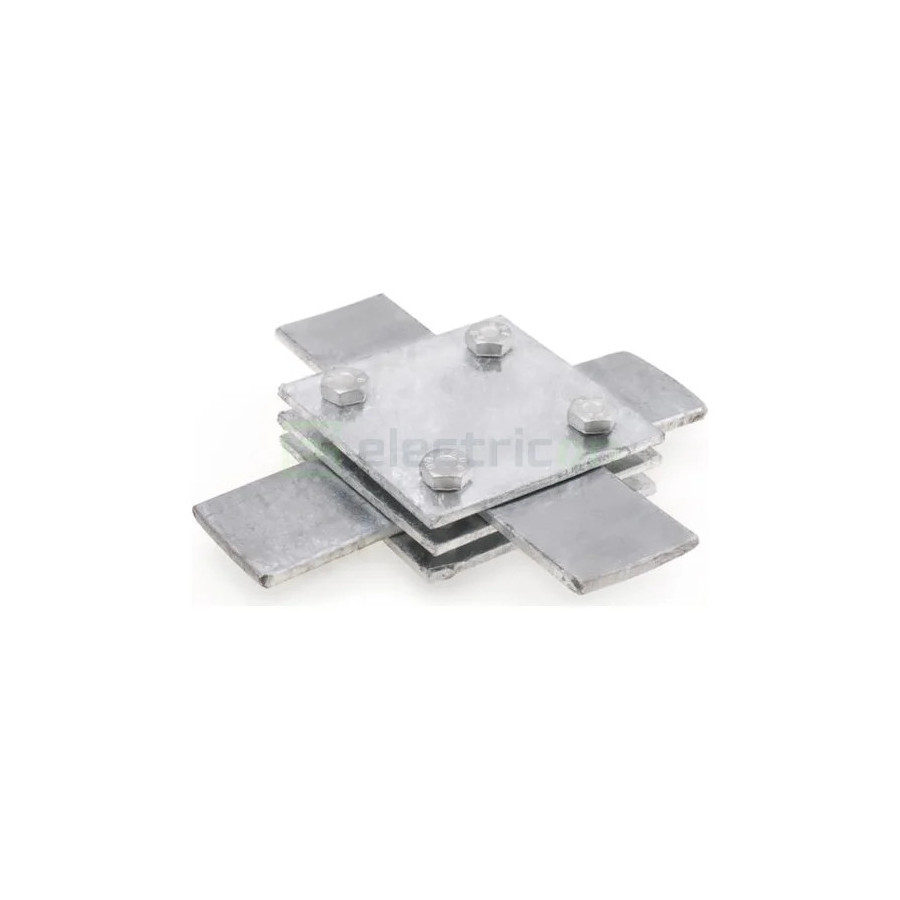 Clemă Cruce Platbandă 30x30mm Dietzel Univolt 006239