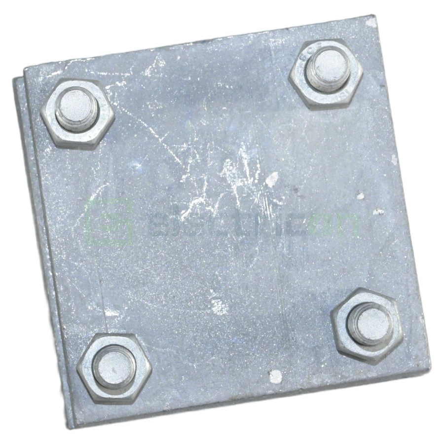Clemă legătură cruce platbandă, 40x4mm, oțel, Dietzel Univolt, D-KK40/40FVM8 (006250)