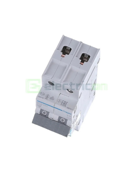 Disjunctor Hager MCN216 2P 16A 6kA Curba C