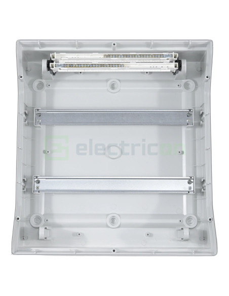 Tablou Vector 36M IP65 aparent 1000V DC/AC, 2x18, Hager, VE218L - Electricon.ro