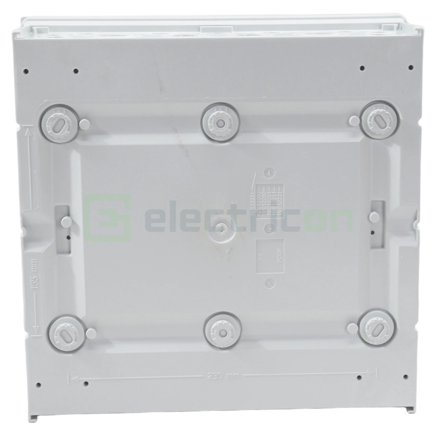 Tablou sigurante Vector 12M IP65 aparent stabil UV 1000V DC/AC, Hager, VE112PN - Electricon.ro