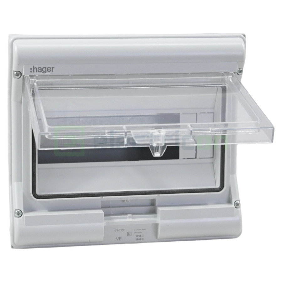 Tablou Vector 10M IP65 aparent 1000V DC/AC, Hager, VE110L - Electricon.ro