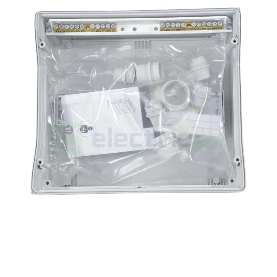 Tablou Vector 10M IP65 aparent 1000V DC/AC, Hager, VE110L - Electricon.ro