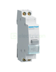 Buton comandă - cu revenire 2ND 230V - Hager SVN331