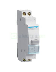 Buton comandă - cu reținere 1ND+1NI 230V - Hager SVN352
