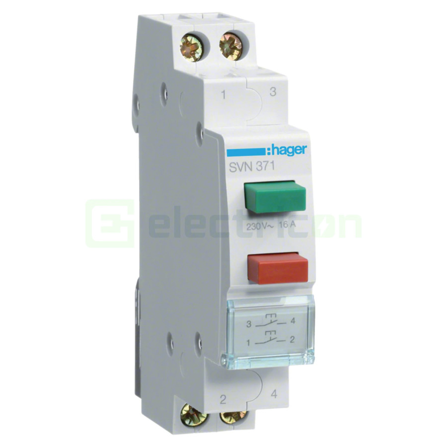 Buton comandă - cu revenire 2ND 230V - SVN371