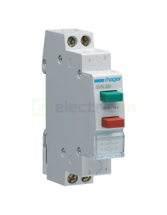 Buton comandă - cu revenire 1ND+1NI 230V - Hager SVN391