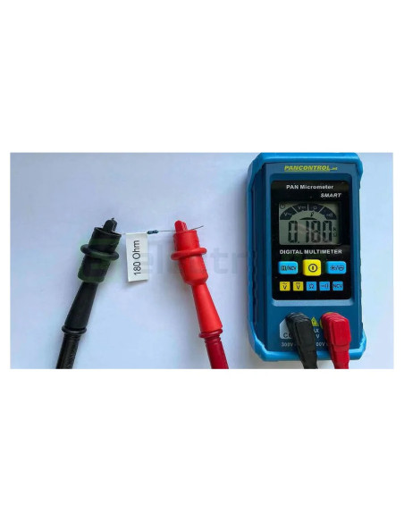 Multimetru de Buzunar PAN Micrometer | Smart Auto-Range | NCV & Lanternă | Pancontrol