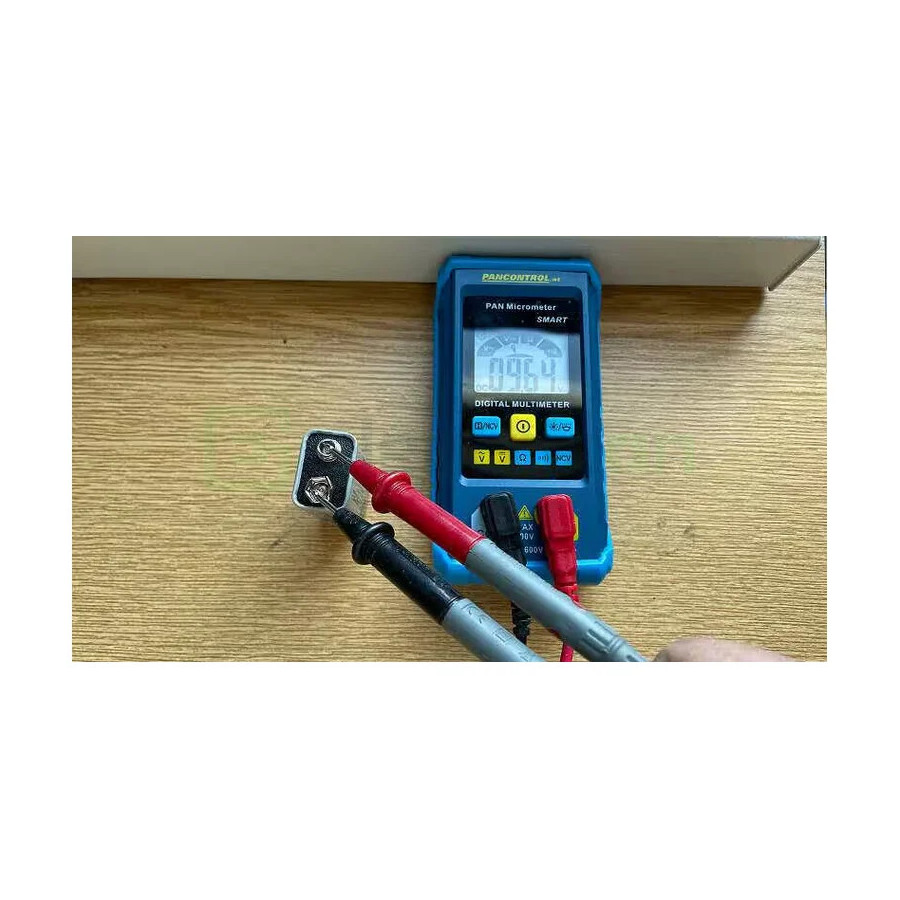 Multimetru de Buzunar PAN Micrometer | Smart Auto-Range | NCV & Lanternă | Pancontrol
