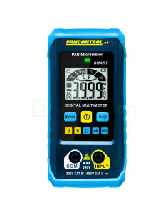 Multimetru de Buzunar PAN Micrometer | Smart Auto-Range | NCV & Lanternă | Pancontrol 2