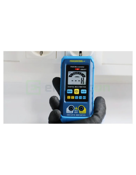 Multimetru digital compact cu NCV - CAT III 300 V / CAT II 600 V - Pancontrol PAN Micrometer