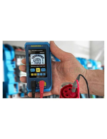 Multimetru de Buzunar PAN Micrometer | Smart Auto-Range | NCV & Lanternă | Pancontrol