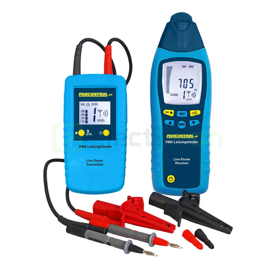 Detector Trasee PAN Leitungsfinder | Localizare Cabluri și Defecte | 12V-400V | Pancontrol 40390