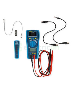 Tester Cabluri Rețea PAN LAN1 | Verificator RJ45 & RJ11 | Unitate Remote | Pancontrol