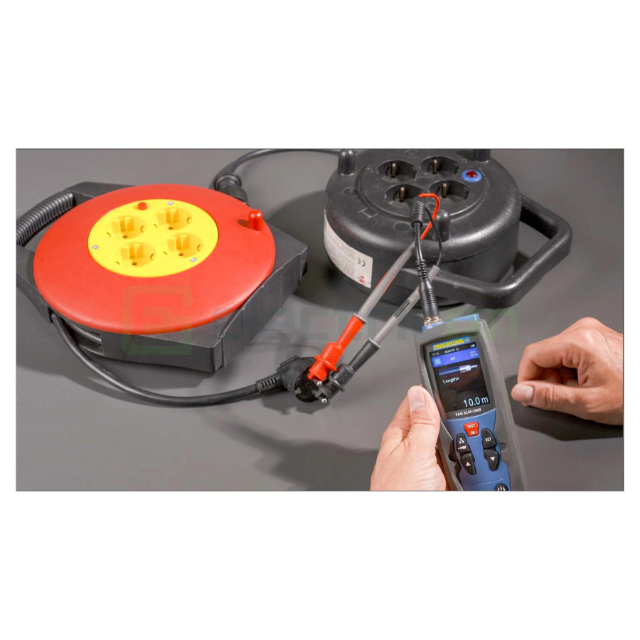 Reflectorometru PAN KLM 2000 | Măsurare Lungime Cablu TDR 3km | Ecran Color | Pancontrol